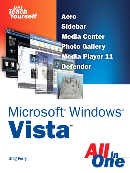 Title details for Sams Teach Yourself Microsoft Windows Vista All in One by Greg Perry - Available